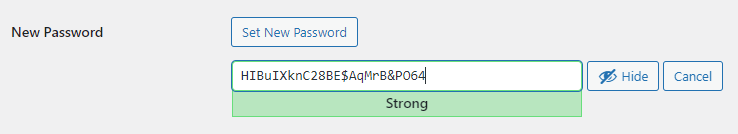mật khẩu được tạo tự động